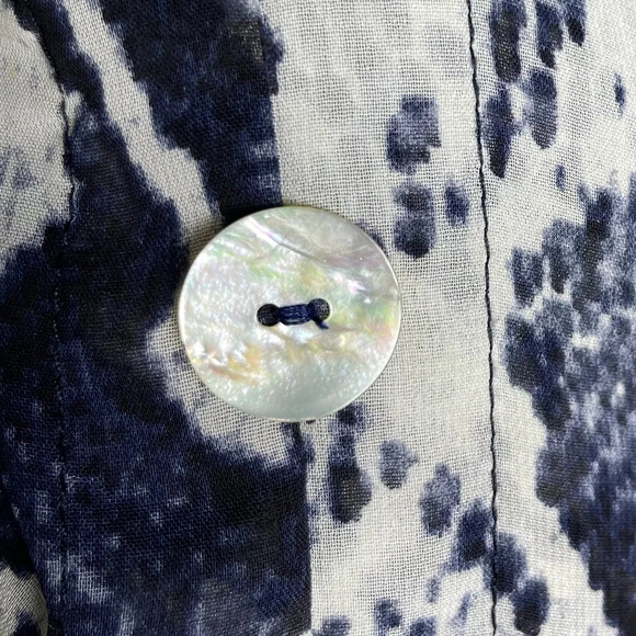 Show Me Your Mumu Dress Sz Small Mckenna Button Down Boho Sheer Reptile Snake - Picture 7 of 9